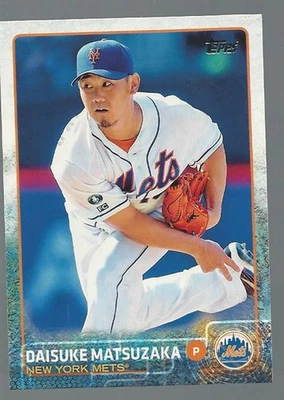 2015 Topps Baseball Card #133 Daisuke Matsuzaka  - Image 1 of 2