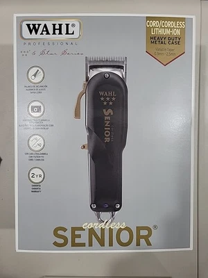 Cortapelos Wahl 08504-308 Profesional Serie 5 Estrellas Inalámbrico Senior Barbero NUEVO Foto 1 de 2