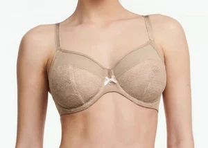 Chantelle C15710 Révèle Moi Perfect Fit Bügel BH Nude Größe 34H US - Bild 1 von 7