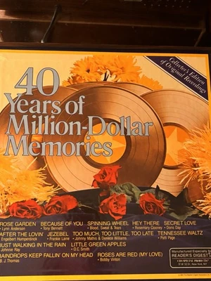 40 Years of Million-Dollar, Reader's Digest 7 Vinyl LP Set, Box w/ Booklet,1984 - Image 1 of 4