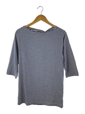 GUCCI Camiseta Manga Larga S Algodón WHT Rayas Foto 1 de 4