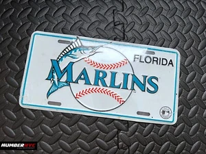 Florida Marlins Vintage 1992 Eröffnungssaison Nummernschild MLB Baseball VERSIEGELT - Bild 1 von 2