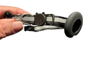 AirTag Cat Collar Reflective With Bell Breakaway Safety 8.6-13.8 NO AIRTAG New - Picture 1 of 20
