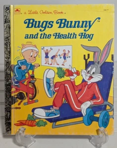 Little Golden Book Bugs Bunny and the Health Hog # 110-77 Vintage 1991 - Picture 1 of 8