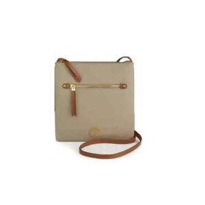 Bandolera JOY Chic Cuero Guijarro Genuino, Camel - Imagen 1 de 1
