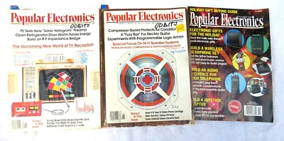 Rare Vintage- 3 Popular Electronics Magazine-6/79, 5/79 and 12/93 - Image 1 of 4