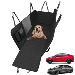 Tesla Model 3 / Y Pet Seat Cover Rear PET Mat Water Proof for Models 2017-2024 - Picture 1 of 17