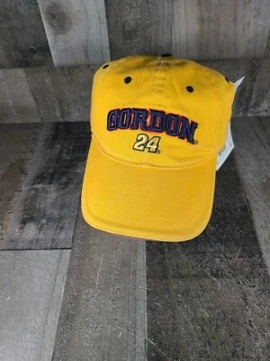 Gorra Nascar 24 Chase Authentics para mujer con correa trasera Jeff Gordan coche de carreras amarilla  Foto 1 de 4