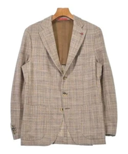 ISAIA Tailored Jackets Brown(Check Pattern) 48(Approx. L) 2200558977016 - Picture 1 of 8