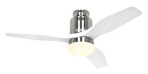 Ventilador de techo con luz CasaFan 93112332 AERODYNAMIX ECO 112cm blanco - Imagen 1 de 3