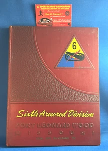 SIXTH ARMORED DIVISION/Grad. Book/ Fort Leonard Wood, Missouri/ Oct. 1952 + Cou. - Picture 1 of 6