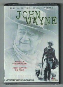 John Wayne Special Edition Double Feature Angel & The Badman -Sealed- DVD, 1999 - Imagen 1 de 5
