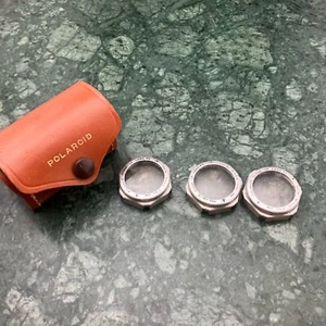 Polaroid Vintage Case + 3 Piece Camera Lens Filter Kit * Close Up +1 +2 & +3 - Picture 1 of 4