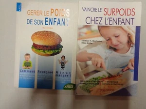 2 livres sur le poids de l'enfant et son régime / alimentation - Picture 1 of 1