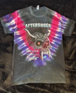 Camiseta Aftershock Festival Tie Dye 2021 Metal Concert Metallica Misfits Concert - Imagen 1 de 11