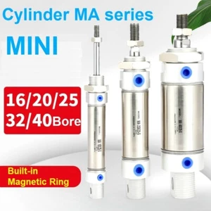 Stainless Steel Magnete Ring25-500MM Stroke Double Acting Pneumatic Air Cylinder - Picture 1 of 68