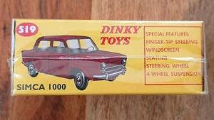 Norev Dinky Toys 519 Simca 1000 Reproduction NEW/SEALED - Picture 1 of 3