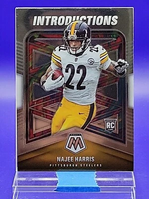 Najee Harris 2021 Panini Mosaic Introductions RC 🔥 Steelers - Image 1 of 2