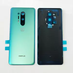 Cover batteria posteriore porta vetro posteriore custodia lente per OnePlus 8 Pro 1+8 Pro - Foto 1 di 10