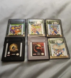 Gameboy Color Games.. ..mario tennis ...+5 games...L@@K..... - Picture 1 of 5