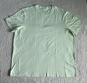 J Crew T Shirt Men’s 2XL Green Tee Washed Crew Neck Short Sleeve - Picture 1 of 8