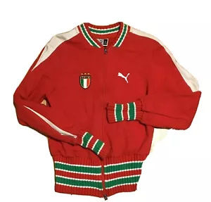 Vintage Puma Italia Jacket Womans Size XL Knit Neck, Waist, Wrists. Italian Made - Picture 1 of 7