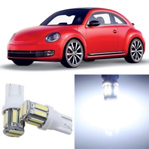 7 x Super Bright White Interior LED Package For 1998 - 2011 Volkswagen VW Beetle