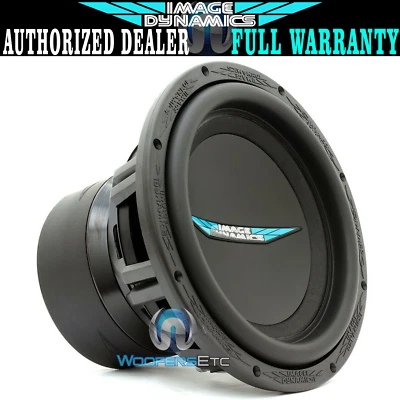 IMAGE DYNAMICS IDMAX10 V.4 D2 PRO 10" DUAL 2-OHM 1800W MAX SUBWOOFER SPEAKER NEW - Image 1 of 4