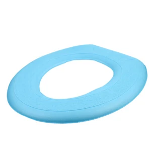 Alfombrilla de inodoro Toliet cubierta de asiento tapa de asientos cubiertas desechables lavables para - Imagen 1 de 12