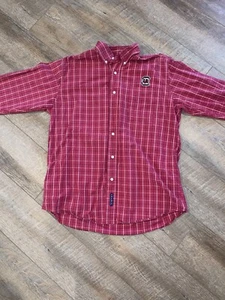 Crable USC Game Cocks Boys Shirt 100% Cotton Button Down Collar Medium EUC - Picture 1 of 8