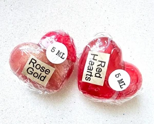 lip gloss set, FREE SHIPPING, Natural, Organic, Vegan, Hydrating, Heart Shaped - Picture 1 of 2