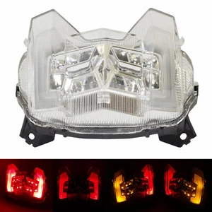 Clear Led Integrated Tail Brake Turn Signals Light For YAMAHA MXT 850 Niken GT - Picture 1 of 9