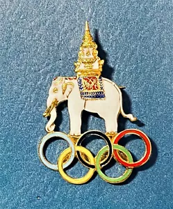 THAILAND National Olympic Committee (NOC) pin - Picture 1 of 1
