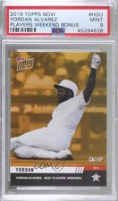 2019 Topps Now Players Weekend Bonus Yordan Alvarez #PW-HOU PSA 9 MINT