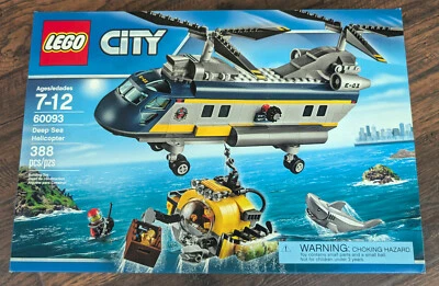 LEGO 60093 City - Deep Sea Helicopter / Factory Sealed, GREAT Condition - Image 1 of 4