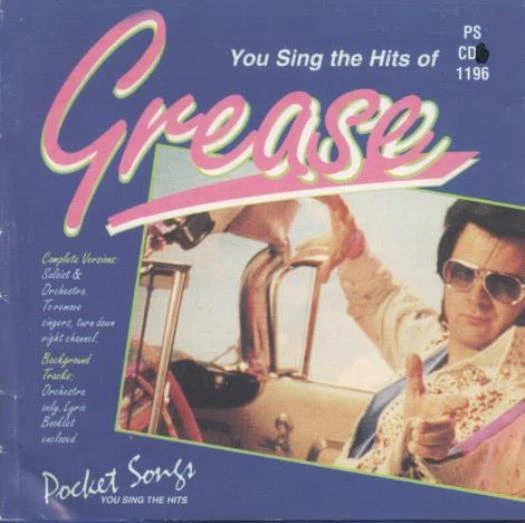 Pocket Songs You Sing The Hits Of Grease MÚSICA AUDIO CD película Karaoke oldies 1995 Foto 1 de 1