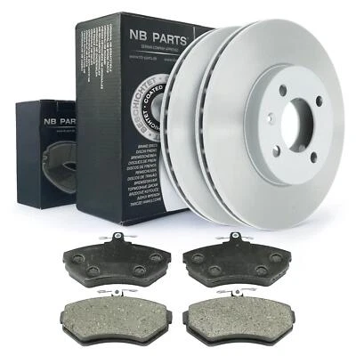 Bremsscheiben 256mm Bremsbeläge vorne für VW Golf 3 Lupo Polo Vento Seat Ibiza 2 - Bild 1 von 3