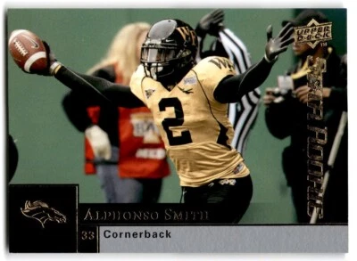 2009 Upper Deck Alphonso Smith RC Denver Broncos #216 - Image 1 of 2