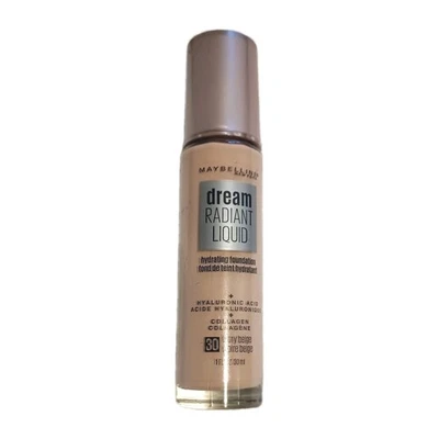 Maybelline Dream Radiant Liquid Hydrating Foundation #30 Ivory Beige  - Image 1 of 4