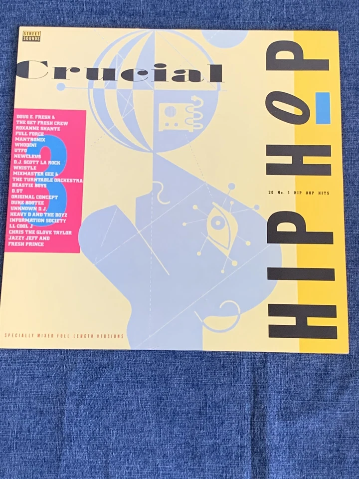 STREET SOUNDS CRUCIAL ELECTRO 3 LP VINYL 1987 *VG+/VG+* - Image 1 of 4