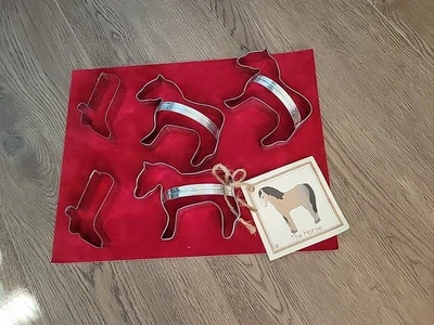 3 Ann Clark LTD Metal 5 1/4" The HORSE Cookie Cutter Art plus boots - image 1 of 3