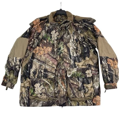 Cabelas  4MOST Mossy Oak Break Up Country Camo Hunting Jacket Coat Mens 2XL EUC - Image 1 of 4