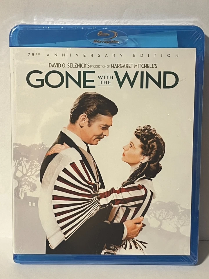 GONE WITH THE WIND 75TH ANNIVERSARY EDITION - BLU RAY DVD 1939 - NEW & SEALED - Image 1 of 2