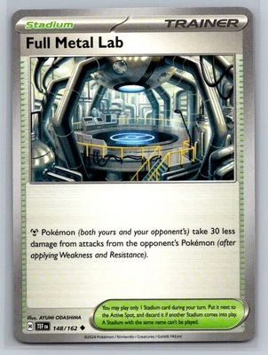 Full Metal Lab #148/162 SV05: Temporal Forces Uncommon - Pokemon Cards E48 - Image 1 of 2