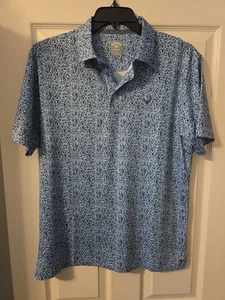 Callaway Performance Multicolor Polo Golf Shirt Men Sz MEDIUM Short Sleeve NWOT - Picture 1 of 3