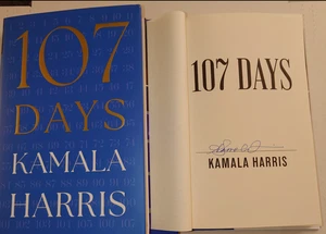 Signed Book Kamala Harris 107 Days Hardcover NEW - Bild 1 von 8