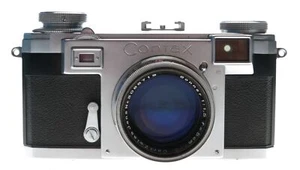 Sonnar 1.5 f=5 cm T Contax RF 35mm vintage film camera 1.5/50 mm lens - Picture 1 of 12