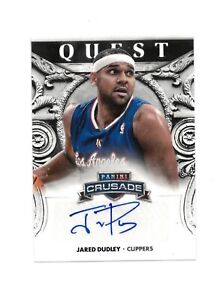 2013-14 Panini Crusade Quest Auto Jared Dudley Autograph Clippers