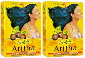 Hesh Aritha (Soap Nut) Powder-100g X 2 Packs-Hair & Scalp Cleanser-US Seller - Picture 1 of 2