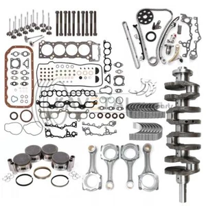 3RZ-FE 2.7L Engine Rebuild Piston Gasekt Kit - Crankshaft Rods Timing For Toyota - Picture 1 of 64